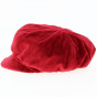 Casquette Gavroche Elorine Rouge - Traclet
