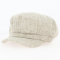 Gavroche cap, beige wool - Traclet