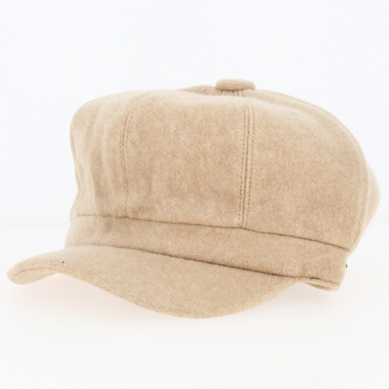 Casquette Gavroche laine saumon - Traclet Casquette Gavroche laine saumon - Traclet