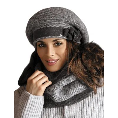 Béret Femme Amparo Gris - Traclet