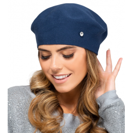 Navy Nashville Women's Beret - Traclet