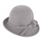 Lidia Wool Felt Cloche Hat - Traclet