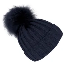 Bonnet à Pompon Perla Marine - Traclet