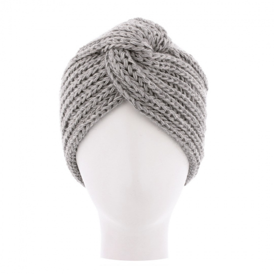 Turban Maggy Femme Gris - Herman Turban Maggy Femme Gris - Herman