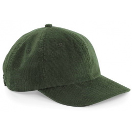 Olive Velvet Baseball Cap - Traclet