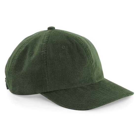 Olive Velvet Baseball Cap - Traclet