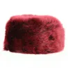 Toque Courchevel Fausse Fourrure Bordeaux - Traclet