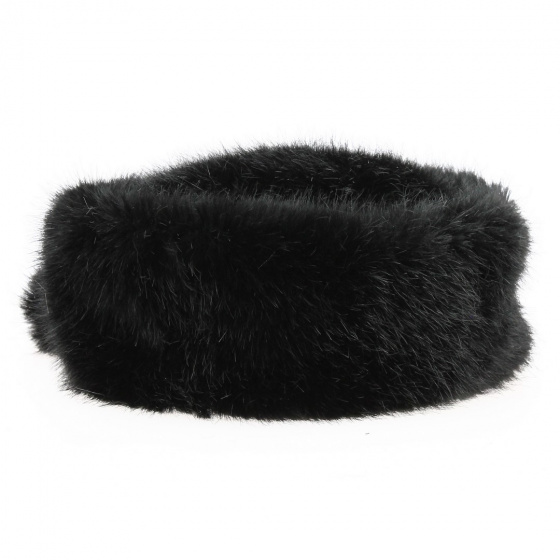 Toque Femme Lola Black with pompons - Traclet