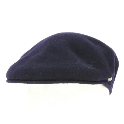 Pyrenees Teflon® Wool Navy Cap Beret - Traclet