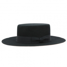 Cordobes Andalou Black Wool Felt - Traclet