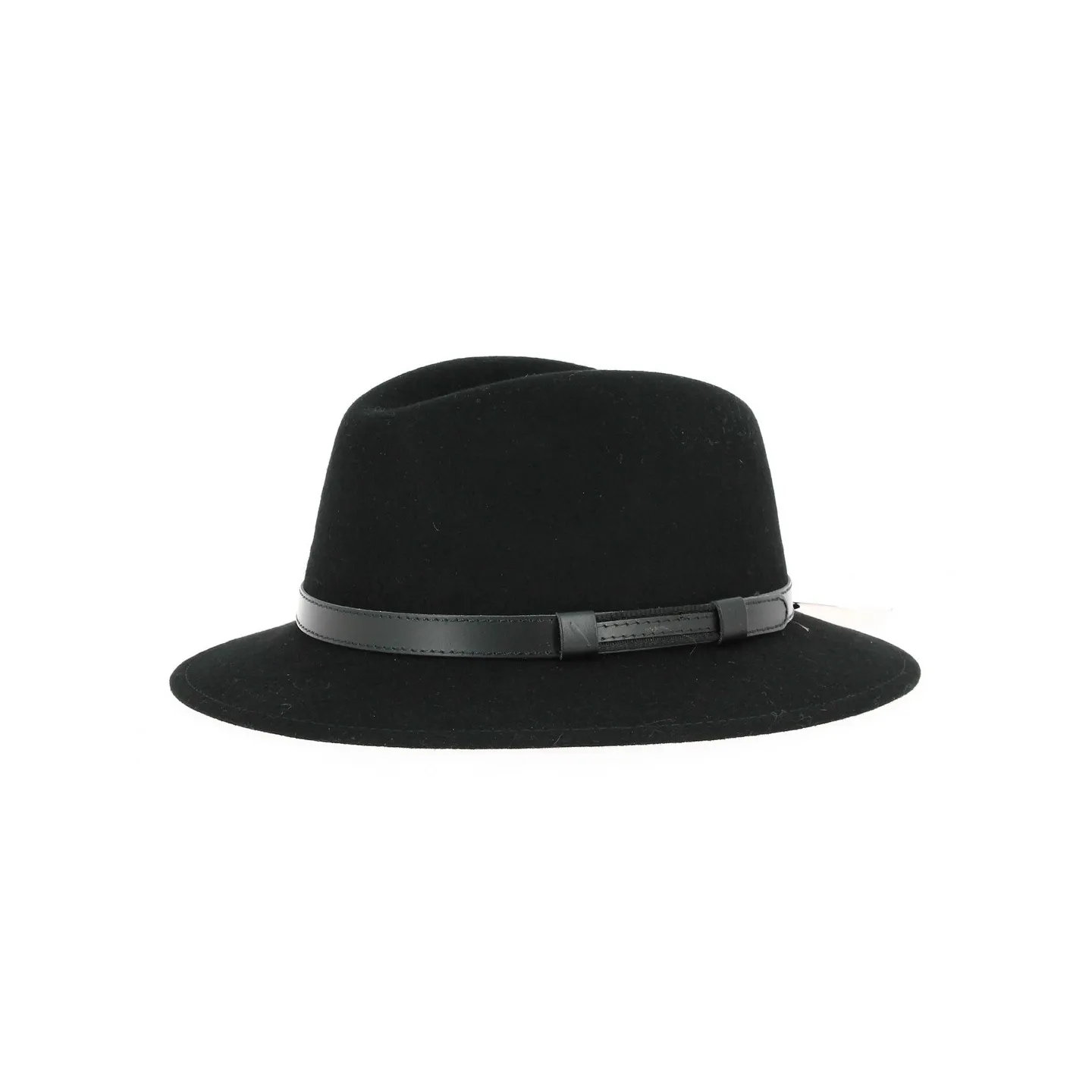 Chapeau Traveller Nantes Feutre Noir Imperméable - Traclet Reference : 17555 | Chapellerie Traclet