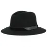 Chapeau Traveller Nantes Feutre Noir - Traclet