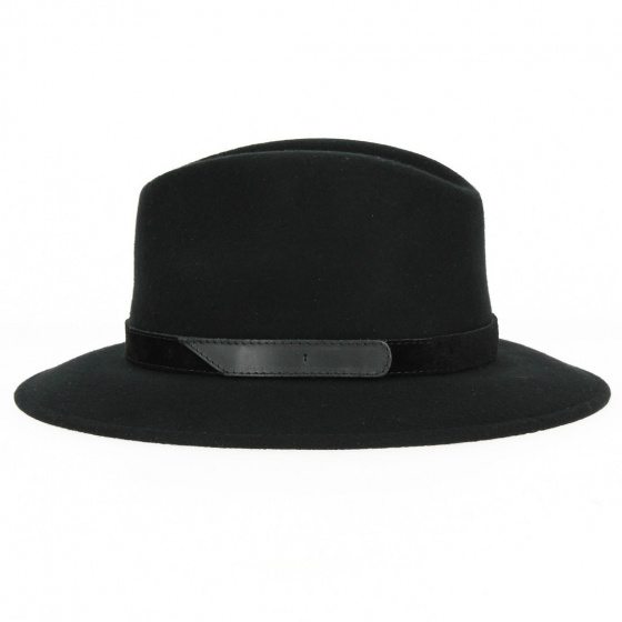 Traveller Nantes Black Felt Hat - Traclet