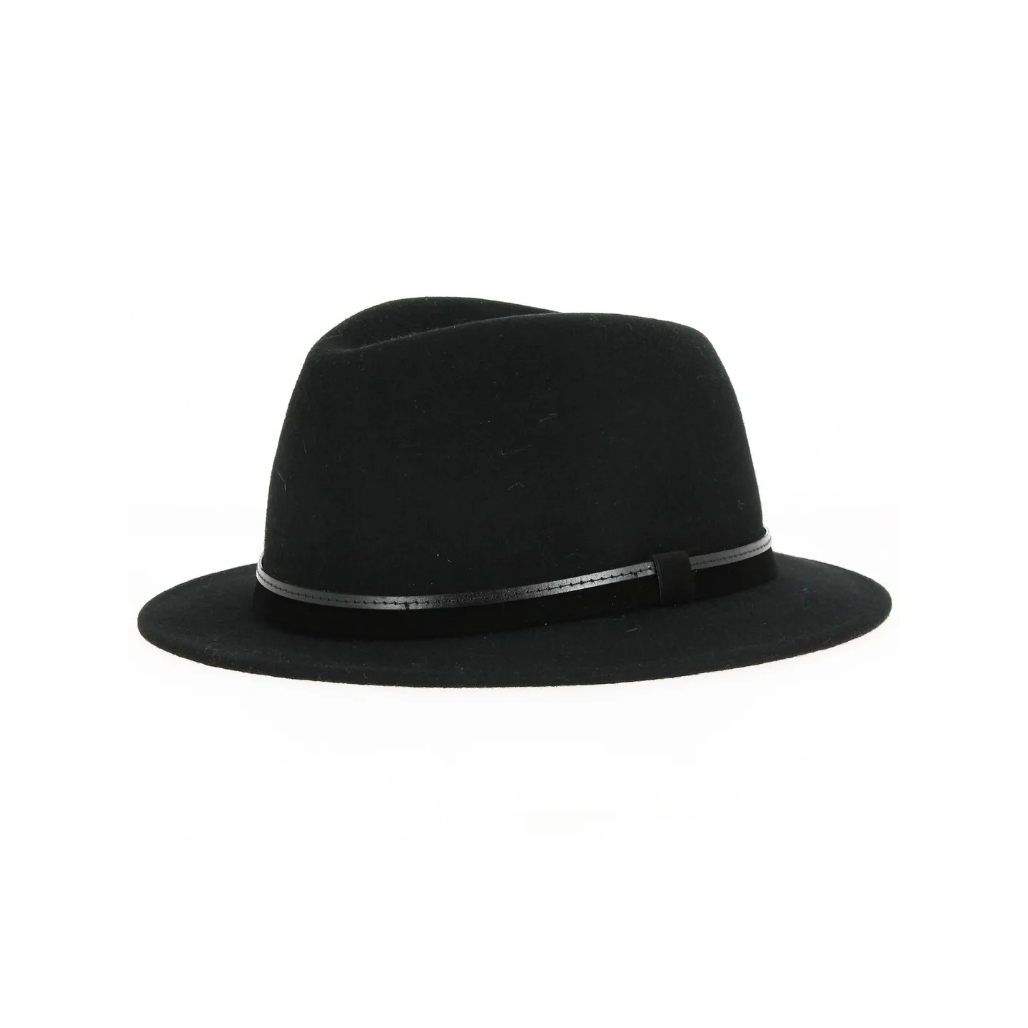 Chapeau Traveller Siene Feutre Imperméable Noir - Traclet