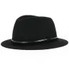 Chapeau Traveller Siene Feutre Imperméable Noir - Traclet