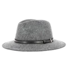 Chapeau Traveller Ambierle Feutre Laine Anthracite - Traclet