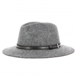 Traveller Ambierle Felt Wool Anthracite Hat - Traclet