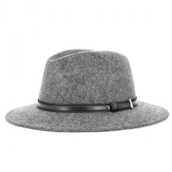 Traveller Ambierle Felt Wool Anthracite Hat - Traclet