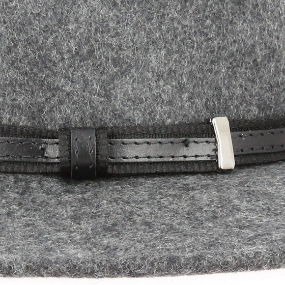 Traveller Ambierle Felt Wool Anthracite Hat - Traclet