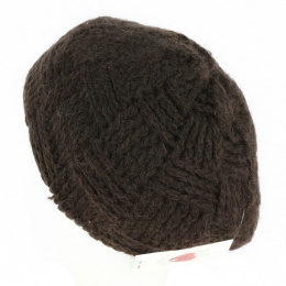 Angora beret with acrylic lining - Traclet