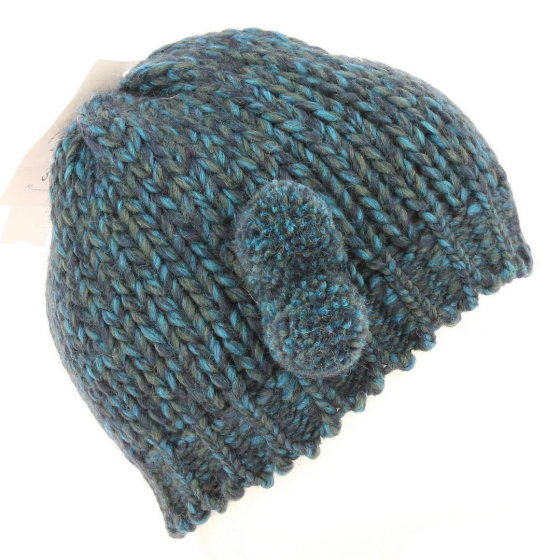 Lorie Beanie with pompom - Traclet Lorie Beanie with pompom - Traclet