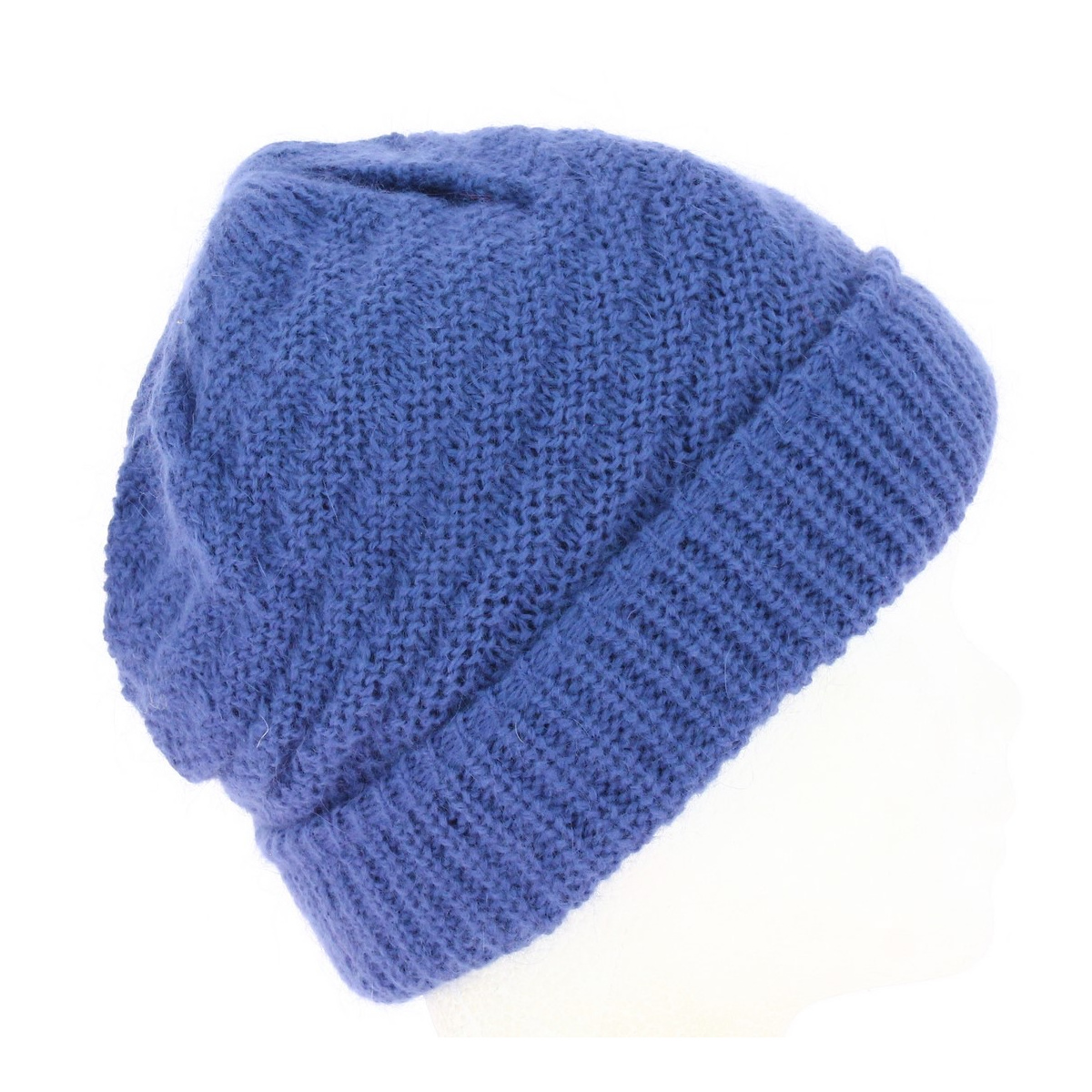 Angora Point Mousse Bleu Traclet Référence 16150 Chapellerie Traclet