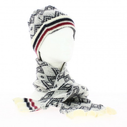 Le cocorico hat and scarf set - Perrin