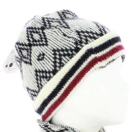 Ensemble Bonnet Echarpe le cocorico - Perrin