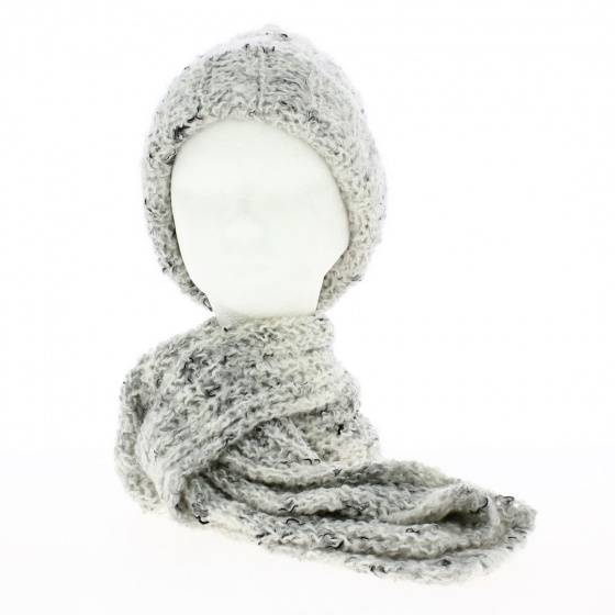 Ensemble Bonnet Echarpe Acrylique - Traclet Ensemble Bonnet Echarpe Acrylique - Traclet
