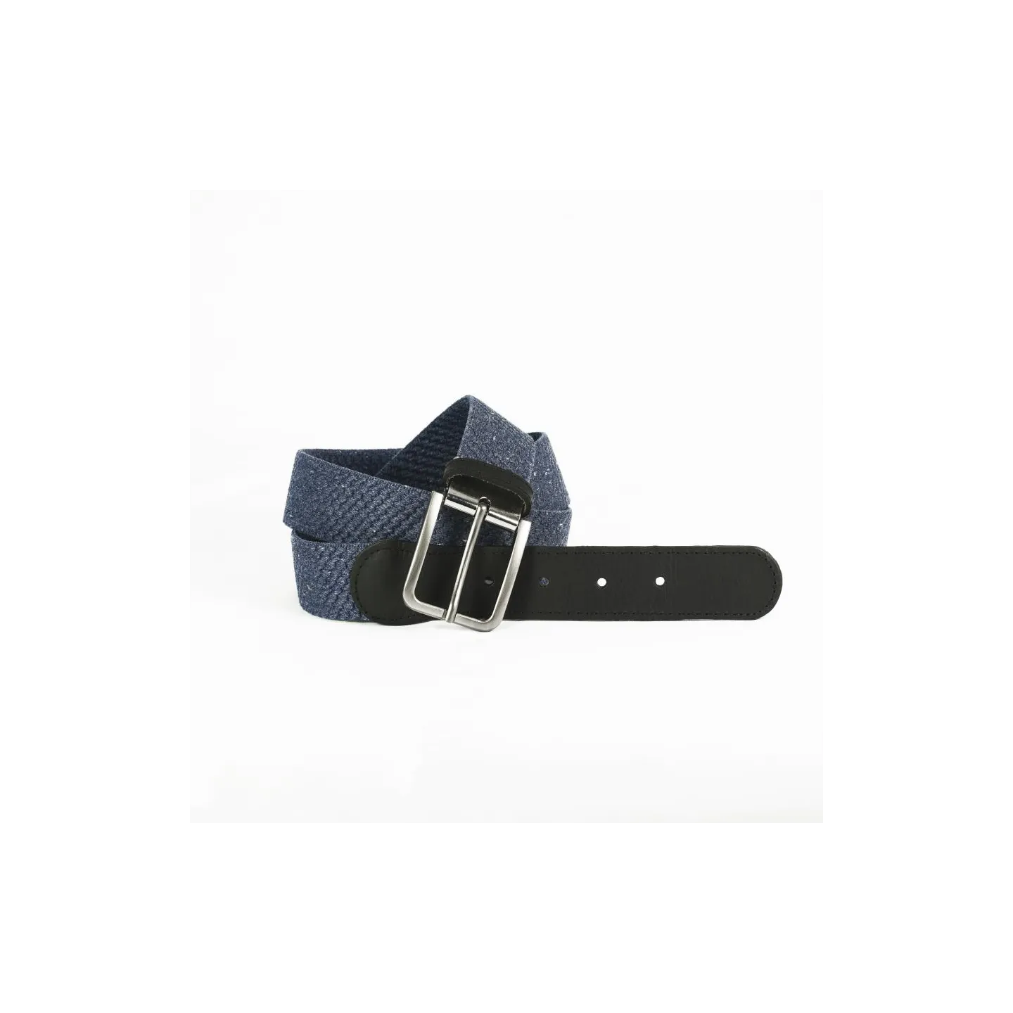 Classic black braided belt Reference: 9129 | Traclet Hat Shop