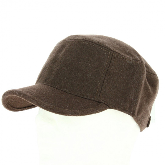 Brown army cap - Traclet Brown army cap - Traclet