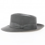 Fedora Grey Wool Felt Hat - Traclet