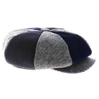 Casquette Gavroche Kathi Laine & Cachemire Marine - Mayser