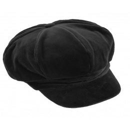 Velvet Newsboy Cap - Traclet