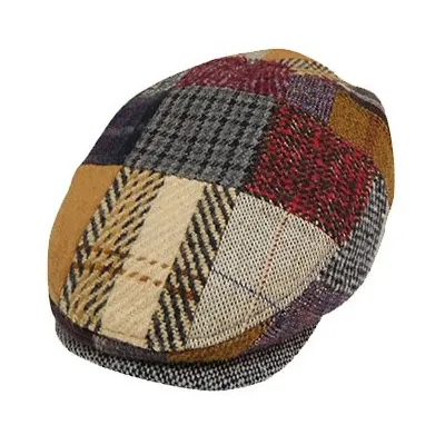 Casquette Plate Tadoussac Patchwork Laine - Aussie Apparel