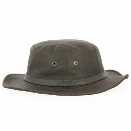 Kirwee Brown Sheepskin Leather Hat - Aussie Apparel