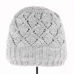 Mouse Gray Knit Beanie - Traclet
