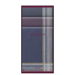 3 x Roger Tricolor Cotton Handkerchiefs - Traclet