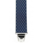 Navy Diamond Pattern Fancy Suspenders