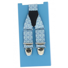 Little Flower Pattern Suspenders - Traclet