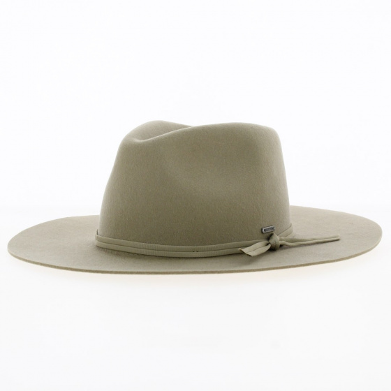 Cowboy Hat Cohen Sand Wool Felt - Brixton