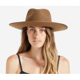 Fedora Jo Rancher Bronze Felt Hat - Brixton