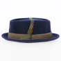Porkpie Stout Hat Navy Blue - Brixton