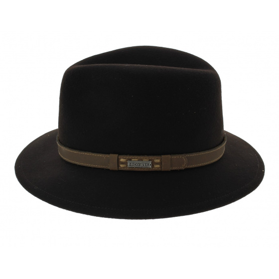 Chapeau De Chasse Soweto Noir - Crambes Chapeau De Chasse Soweto Noir - Crambes