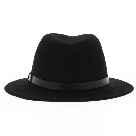 Chapeau De Chasse Soweto Noir - Crambes Chapeau De Chasse Soweto Noir - Crambes
