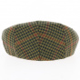 Green cashmere English cap - Traclet
