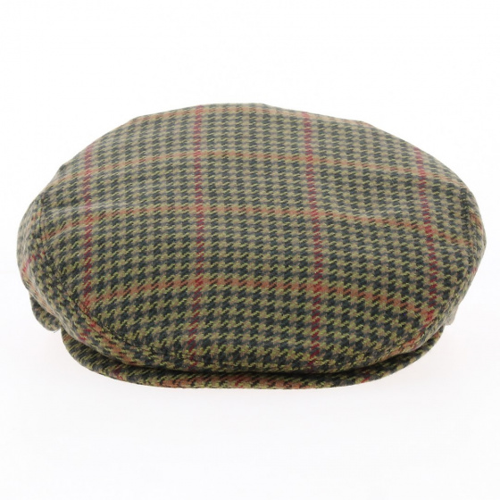 Casquette Anglaise cachemire Verte - Traclet