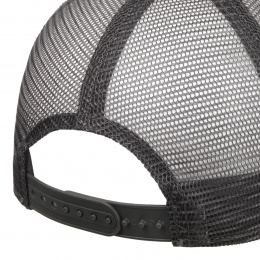 Casquette Baseball Trucker American Heritage Grise - Stetson