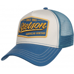 Baseball Cap Trucker Last Drop Sky Blue - Stetson