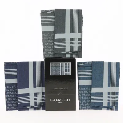 6 Cotton handkerchiefs Motorcycle motifs - Traclet